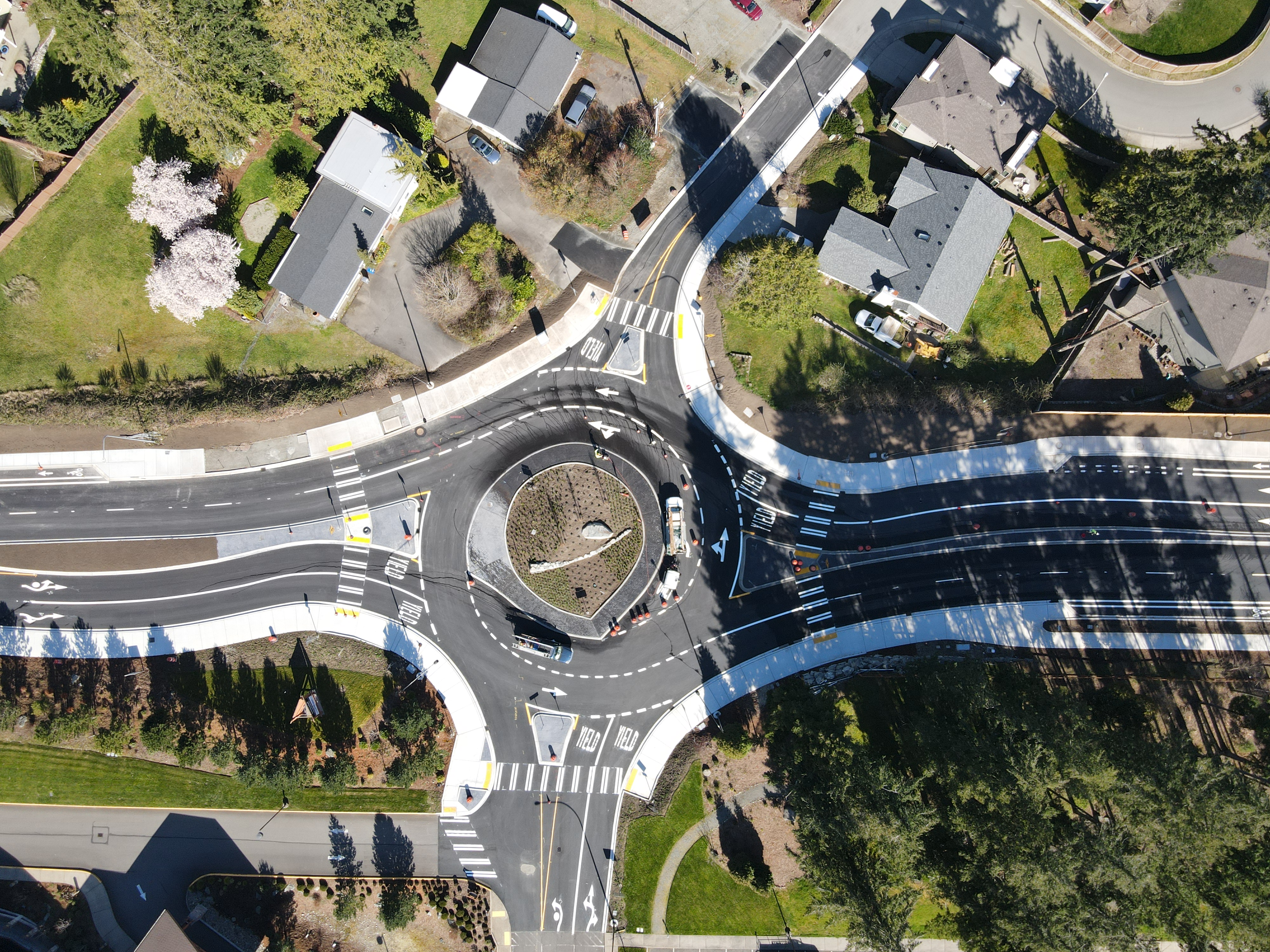 Roundabout Construction 247th &amp; IFCR