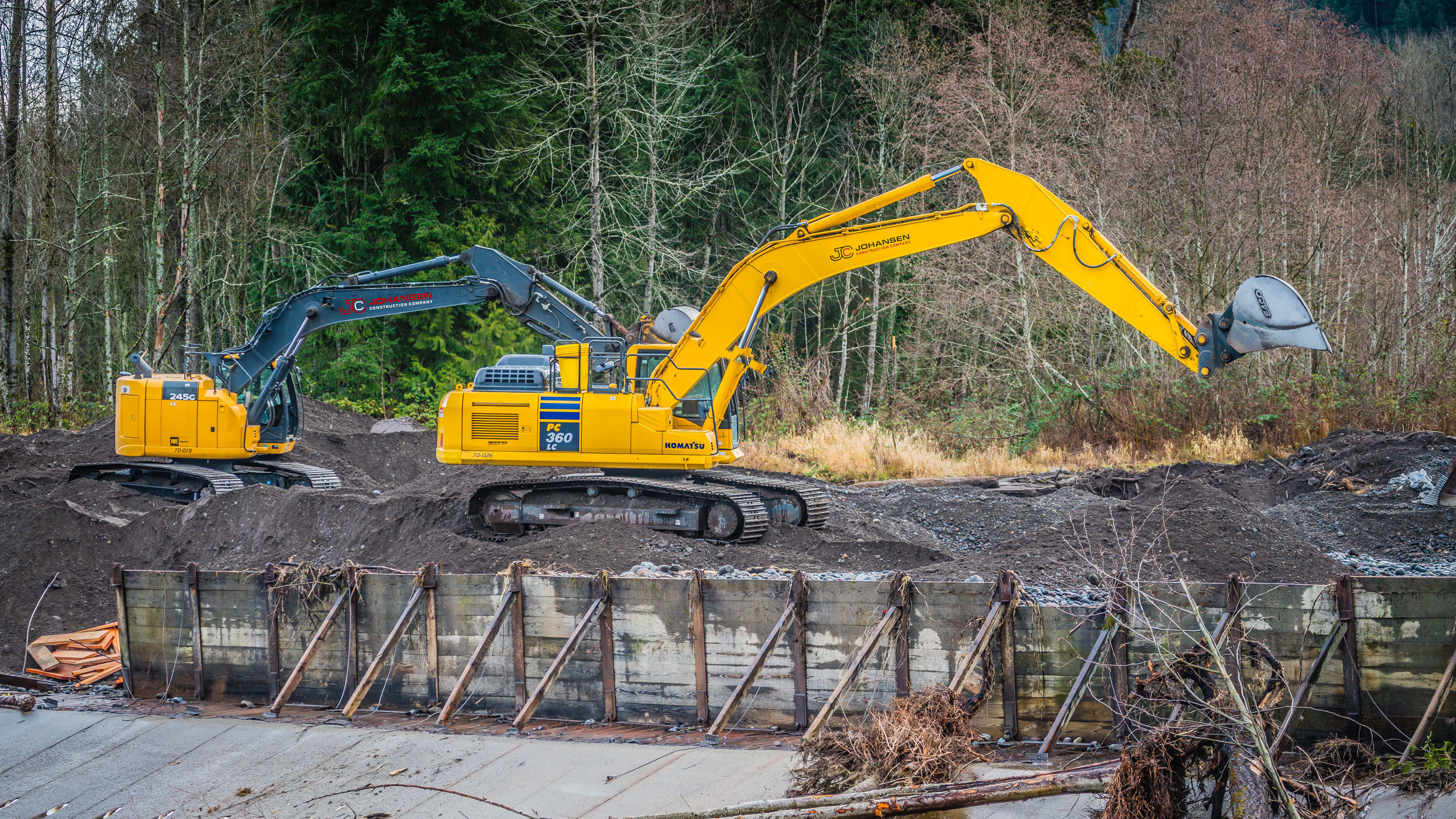 White River Diversion Work