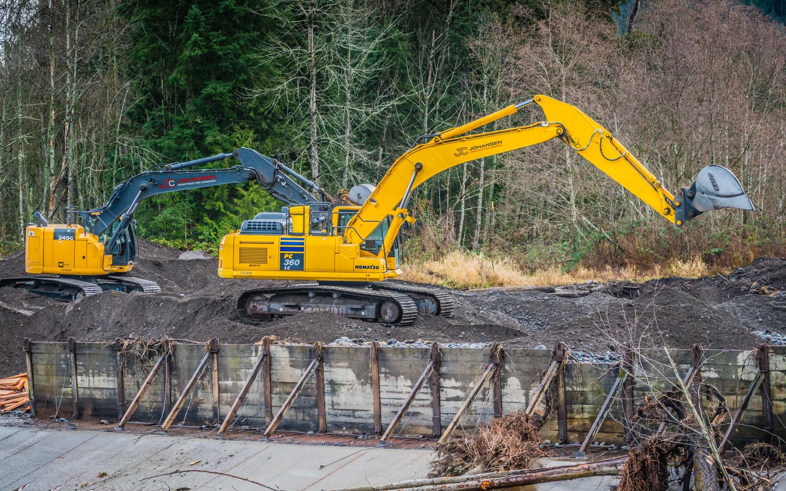 White River Diversion Work
